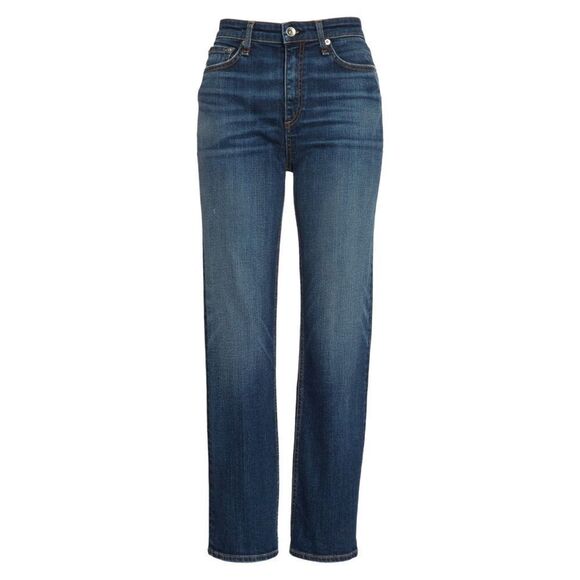 RAG & BONE Nina High Rise Ankle Straight Leg Jeans 31 - Picture 10 of 10